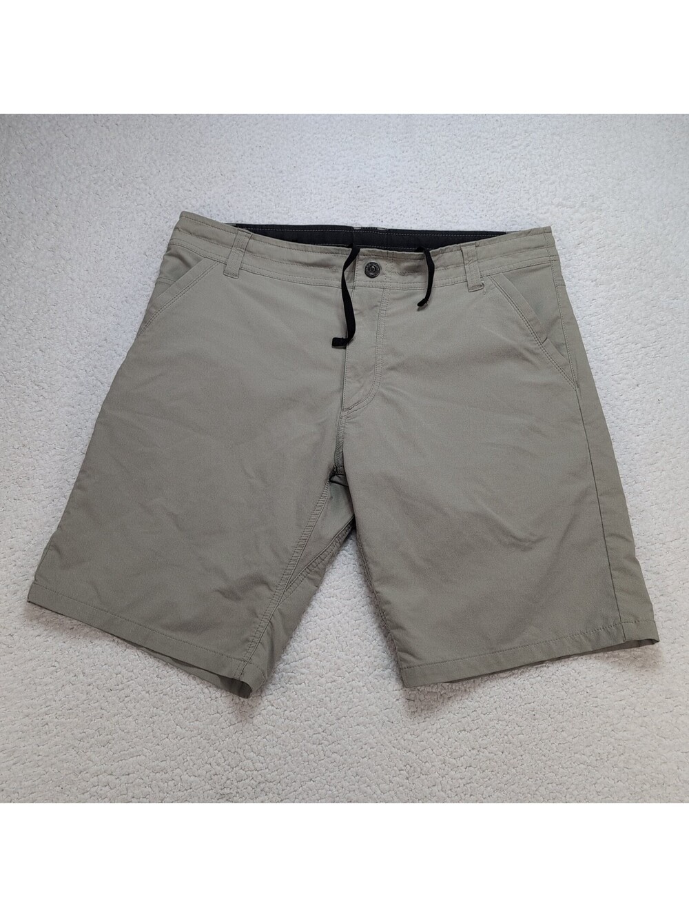 Kuhl Shift Amphibia Shorts Men's 35 Khaki Tan 10" Quick Dry Stretch 5129